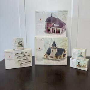 Department 56 Seasons Bay Village Bundle
(first edition pieces)